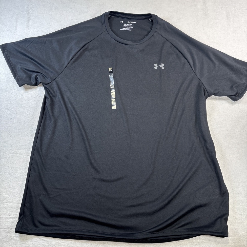 Bundle of 2 Under Armour The Tech Tee Shirts Men's XL Black - Picture 7 of 10
